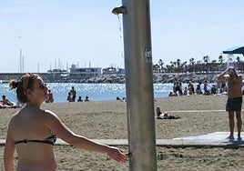 This is the date when the beach showers in Malaga will be switched on again