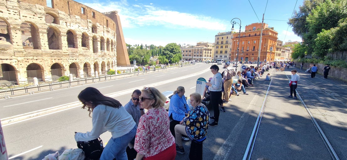 La Esperanza's grand tour of Rome - in pictures