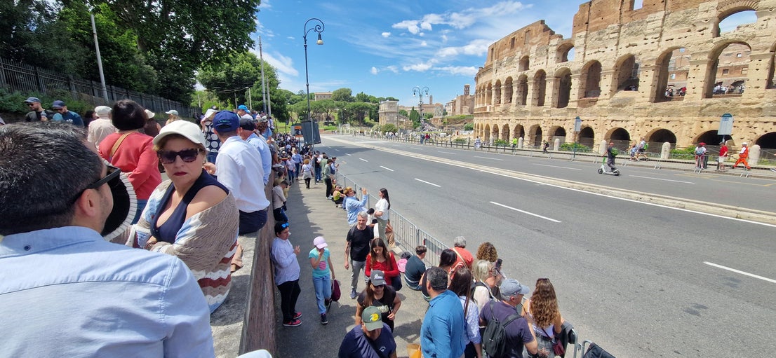 La Esperanza's grand tour of Rome - in pictures