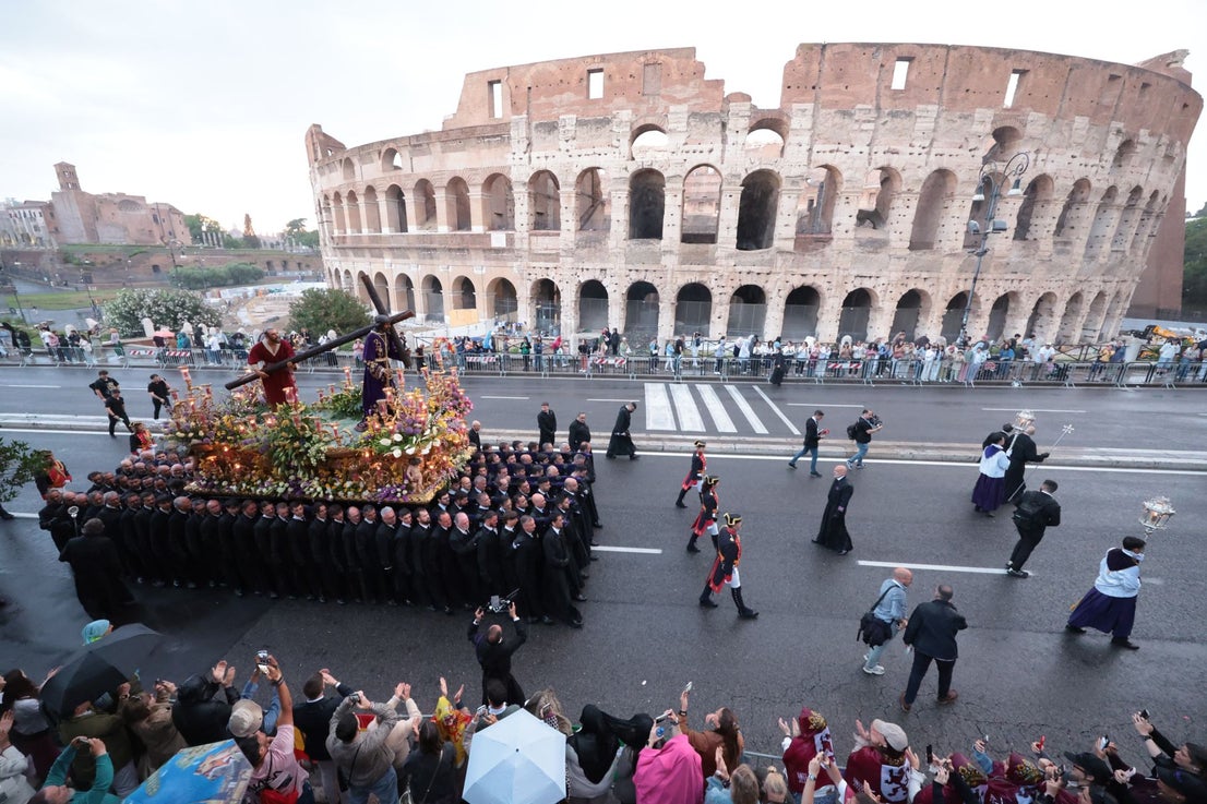 La Esperanza's grand tour of Rome - in pictures