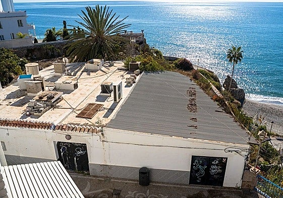 The building which once housed the Narixa nightclub in Nerja