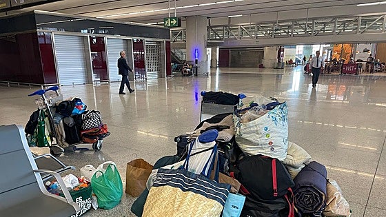 Union calls for Malaga Airport to address issue of homeless people living on premises