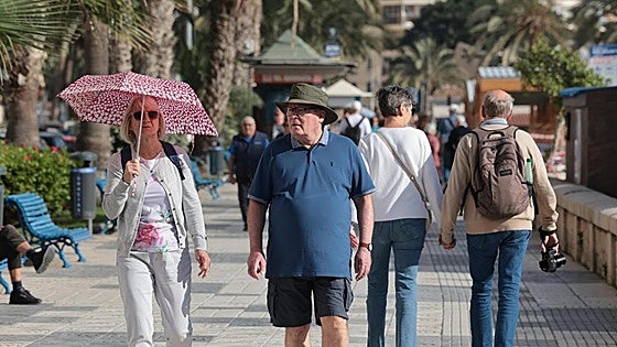 Weather change: up to ten degrees drop in temperatures and possible rain in Malaga