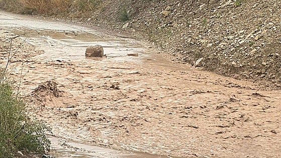 Road from Algaidas to Cuevas Bajas in inland Malaga closed following downpour