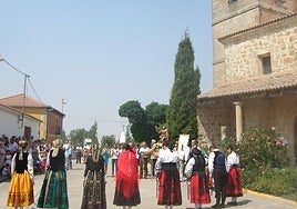 File image of one of Negrilla de Palencia's fiestas.