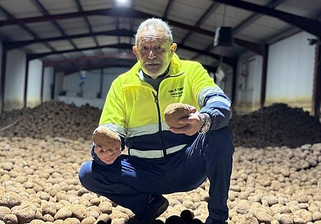 Nicolás Serna, National Potato Prize winner.