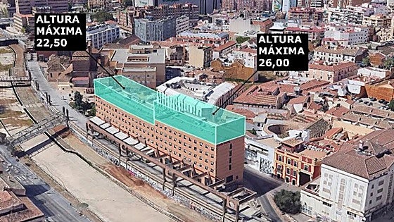 Three Malaga city centre hotels plan to expand by going up in the world