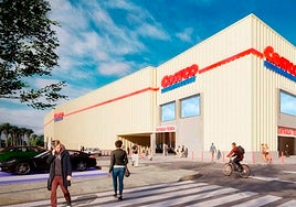 Artists impression of the Costco building, which will be located where the cinema currently stands.