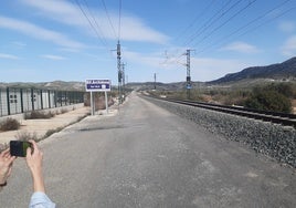 Part of the rail track to be doubled.