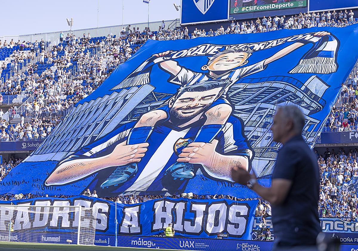 Imagen principal - Late fightback can't save Malaga CF's flat season finale