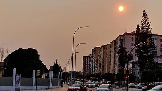 Smoke from Canada's devastating wildfires turns the sky orange in Malaga and along the Costa del Sol