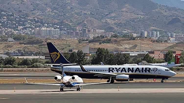Ryanair flight from Malaga to London diverts and makes emergency landing in Madrid due to fire warning