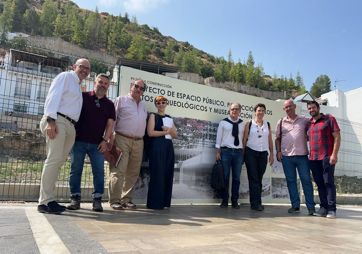 Cártama continues with its remodelling of central square to preserve archaeological site