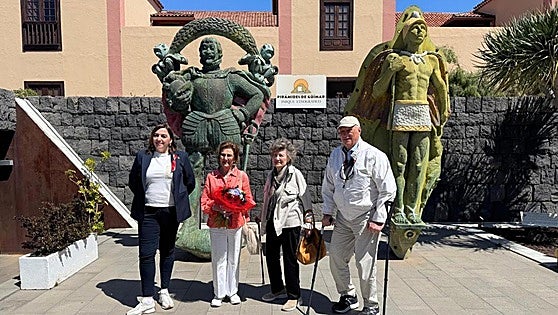 Norway's King and Queen pay tribute to old friend during secret three-week visit to Tenerife