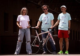 Manuela La Haba, José López and David Laguna.