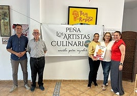 The town hall announces the charity lunch.