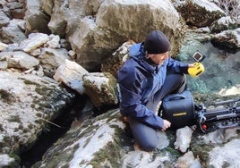 The Malaga man who has discovered the deepest aquatic cave in the whole of Spain