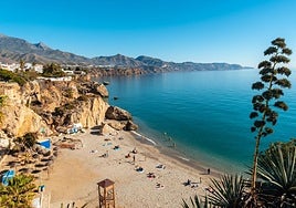 View of Calahonda beach.