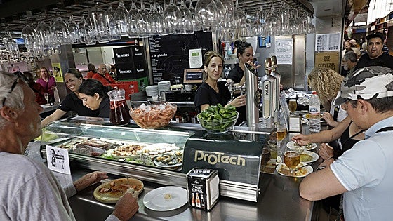 Which industries lead the job creation ranking for Malaga and the Costa del Sol?