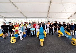 Presentation of the new beach season.