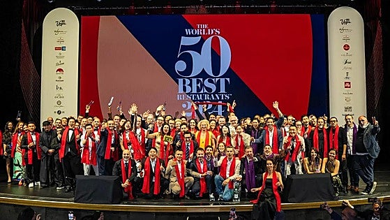 This is the complete list of the 50 best restaurants in the world