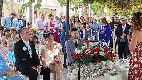Coín wedding for lawyer at well-known legal firm