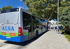 A bus in Vélez-Málaga