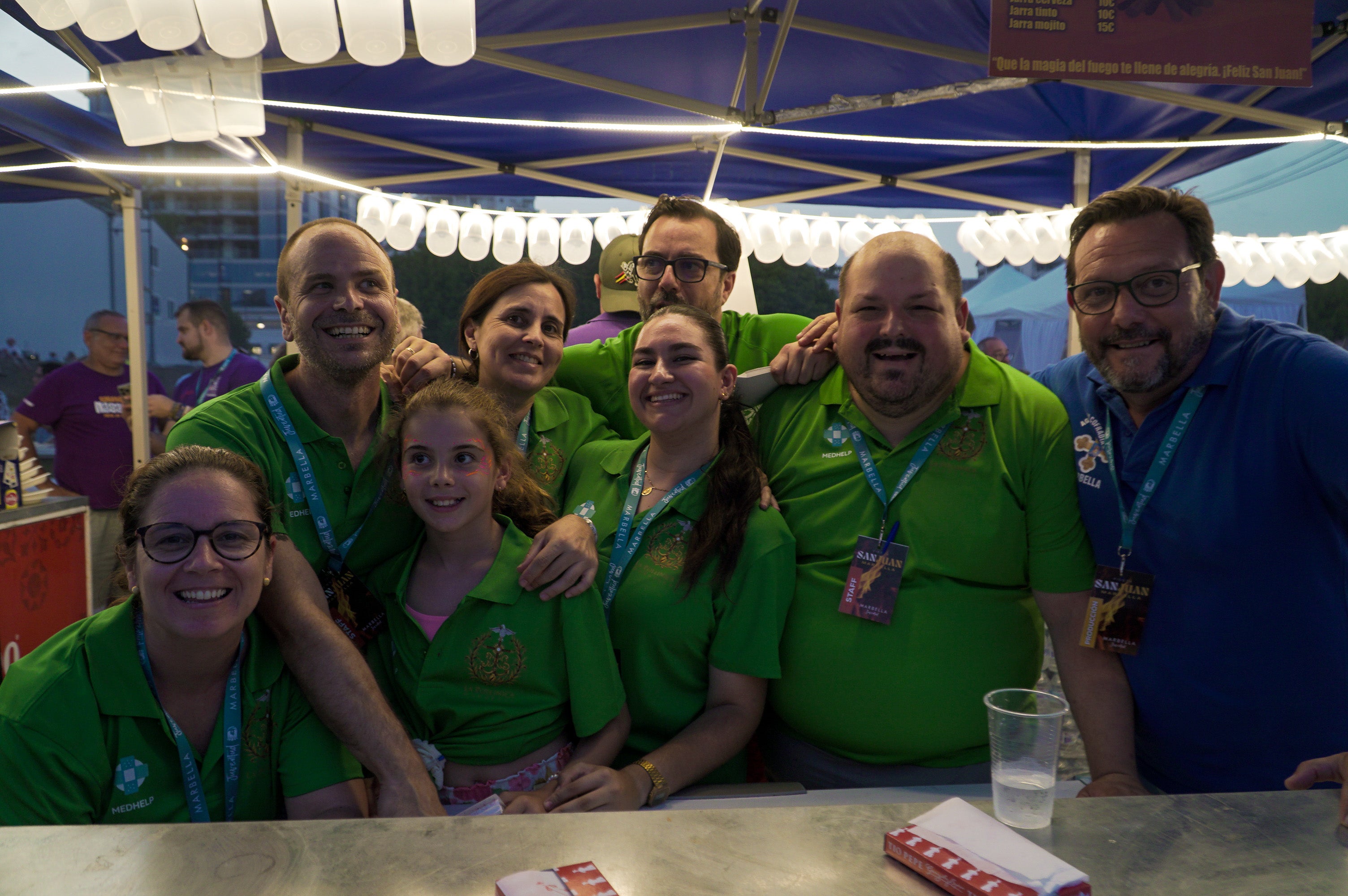 San Juan, a night on the beach - in pictures