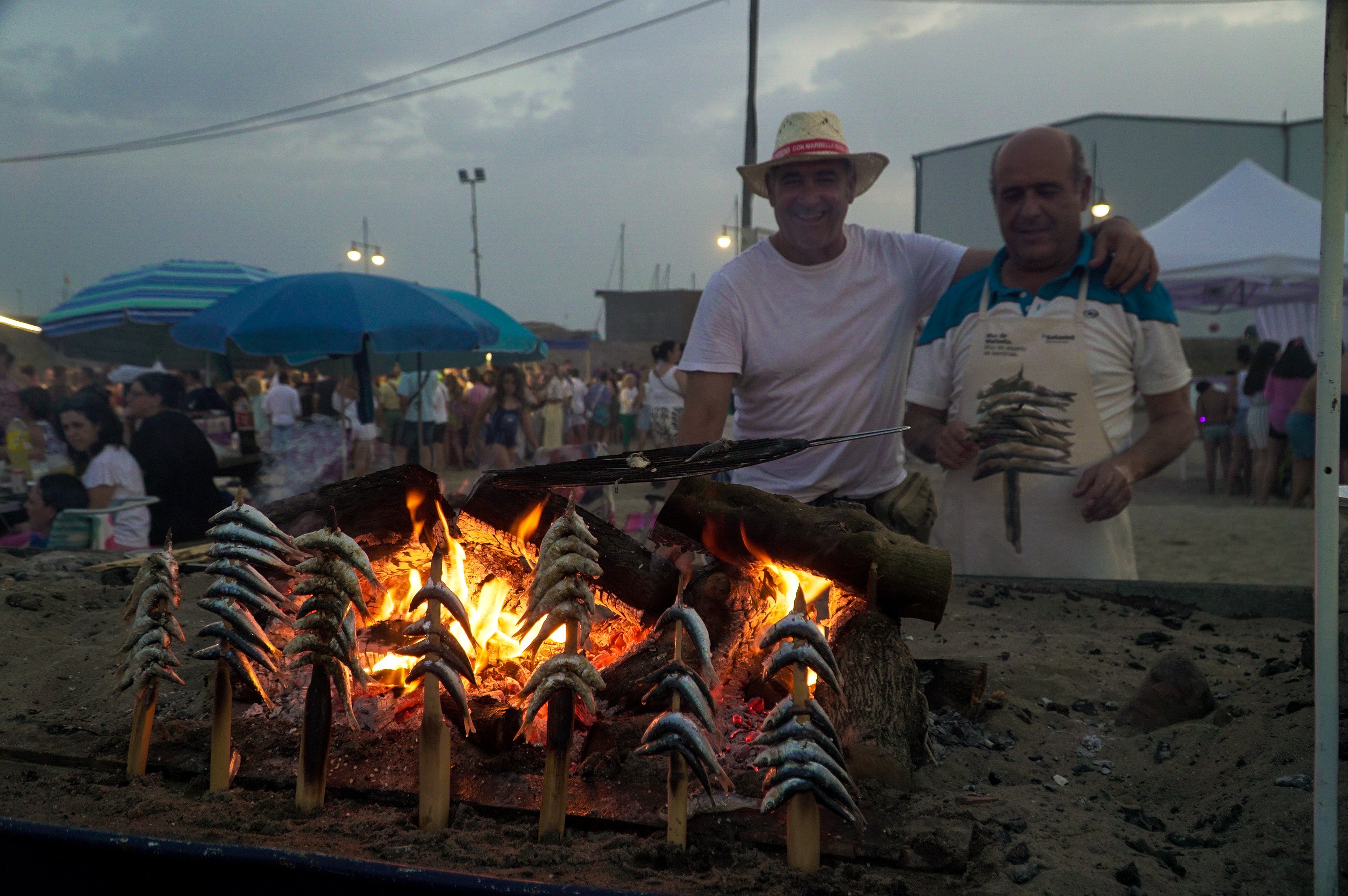 San Juan, a night on the beach - in pictures