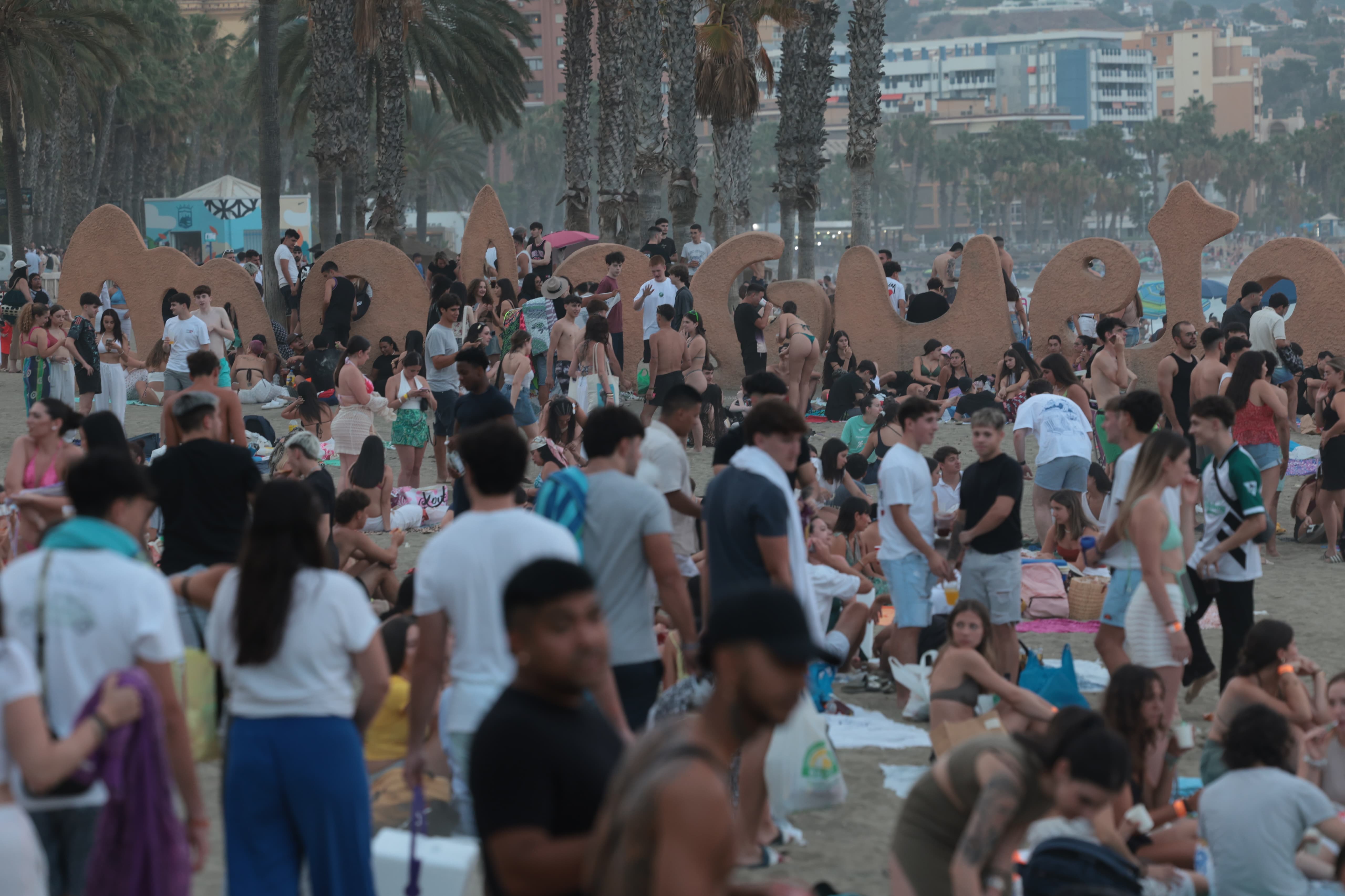 San Juan, a night on the beach - in pictures