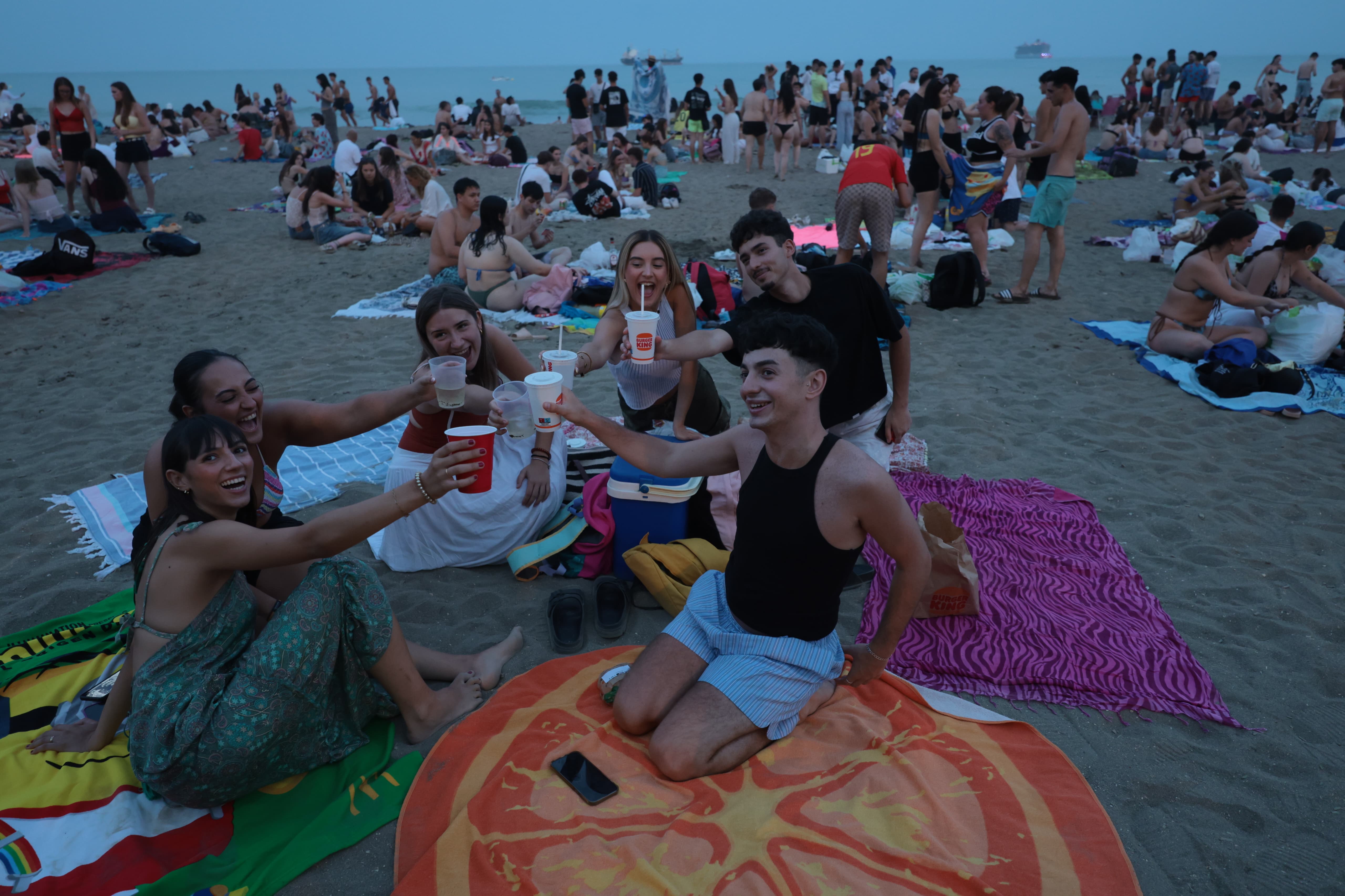 San Juan, a night on the beach - in pictures