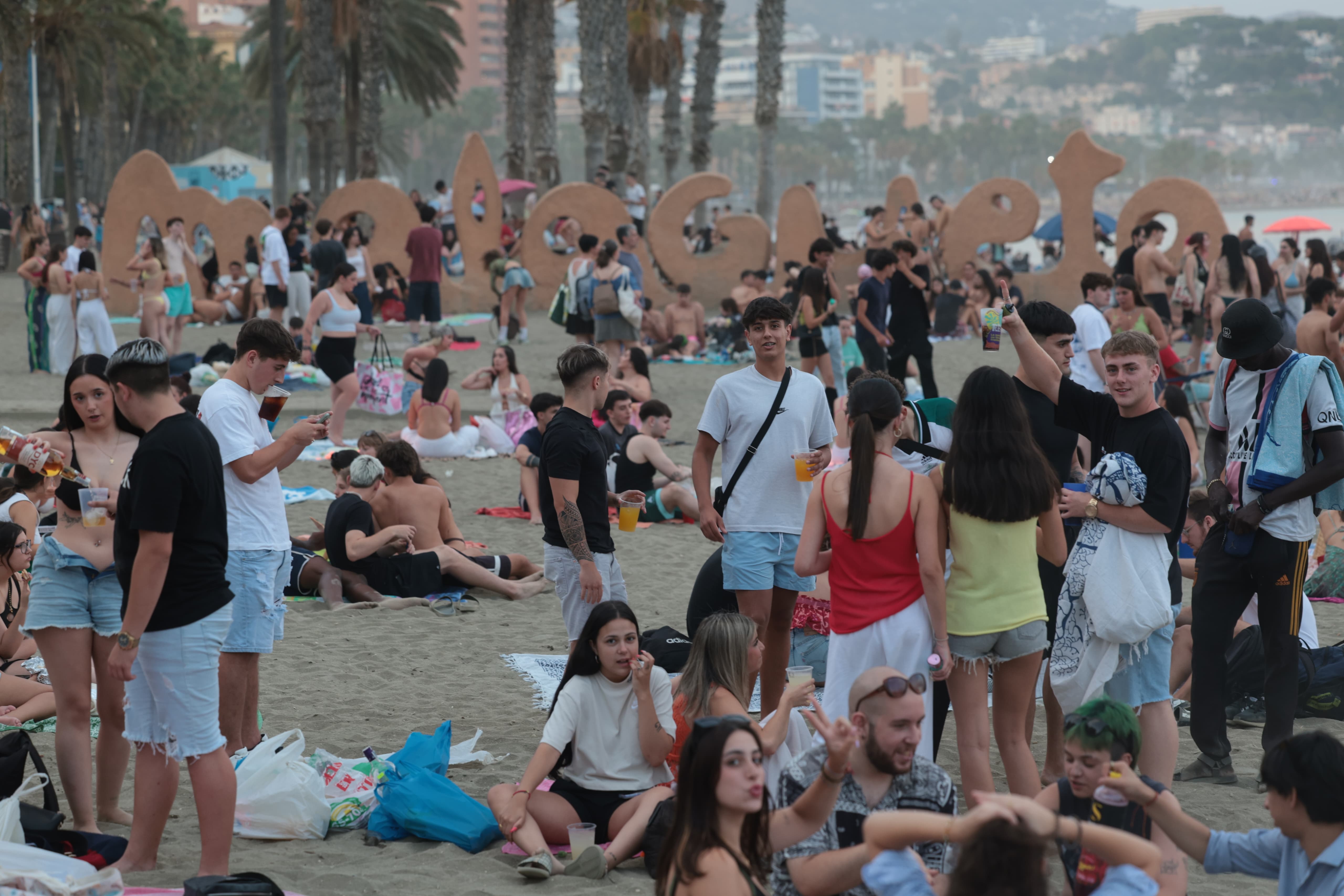 San Juan, a night on the beach - in pictures