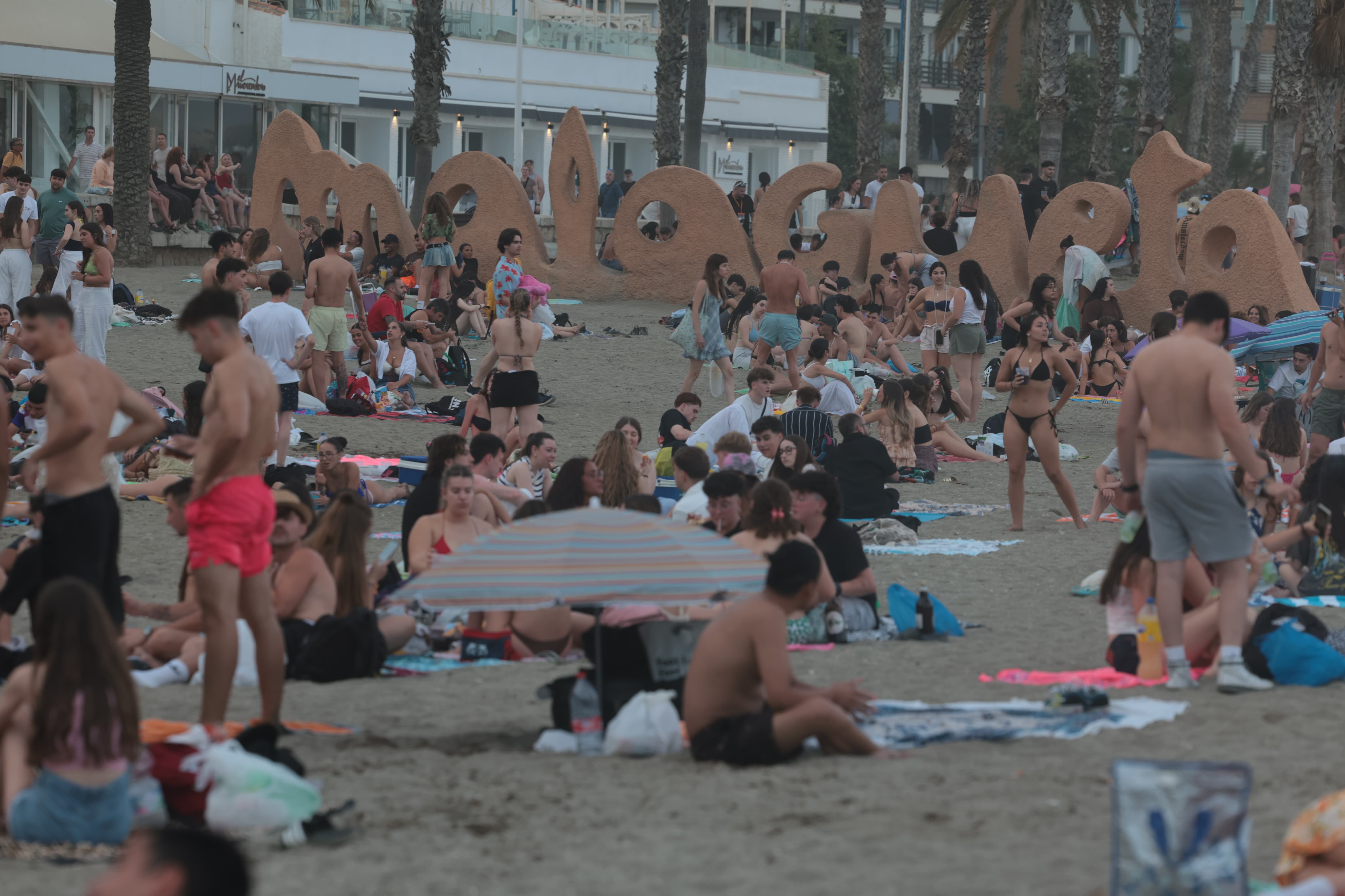 San Juan, a night on the beach - in pictures