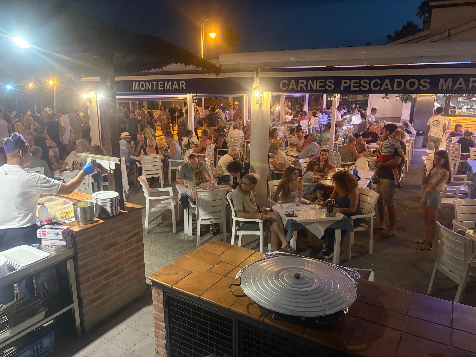 San Juan, a night on the beach - in pictures