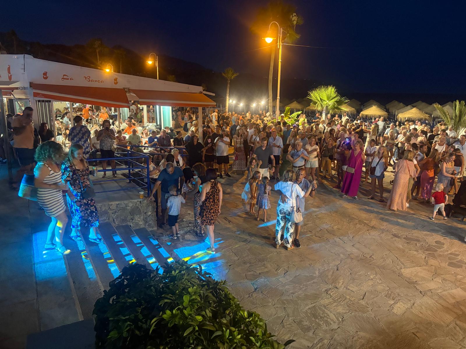 San Juan, a night on the beach - in pictures
