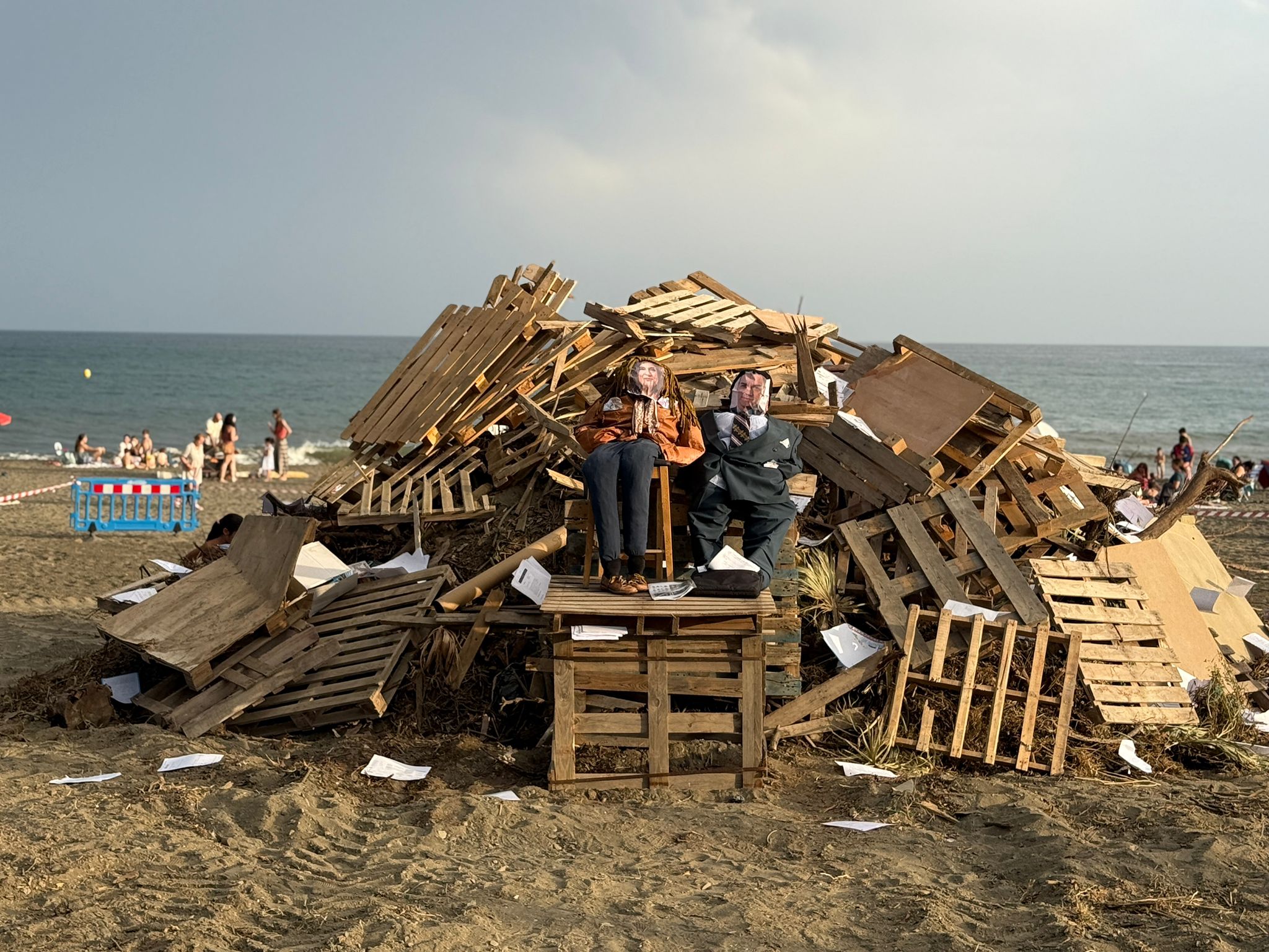 San Juan, a night on the beach - in pictures