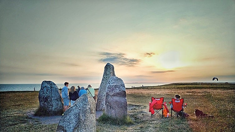 Sweden’s stonehenge for the summer solstice