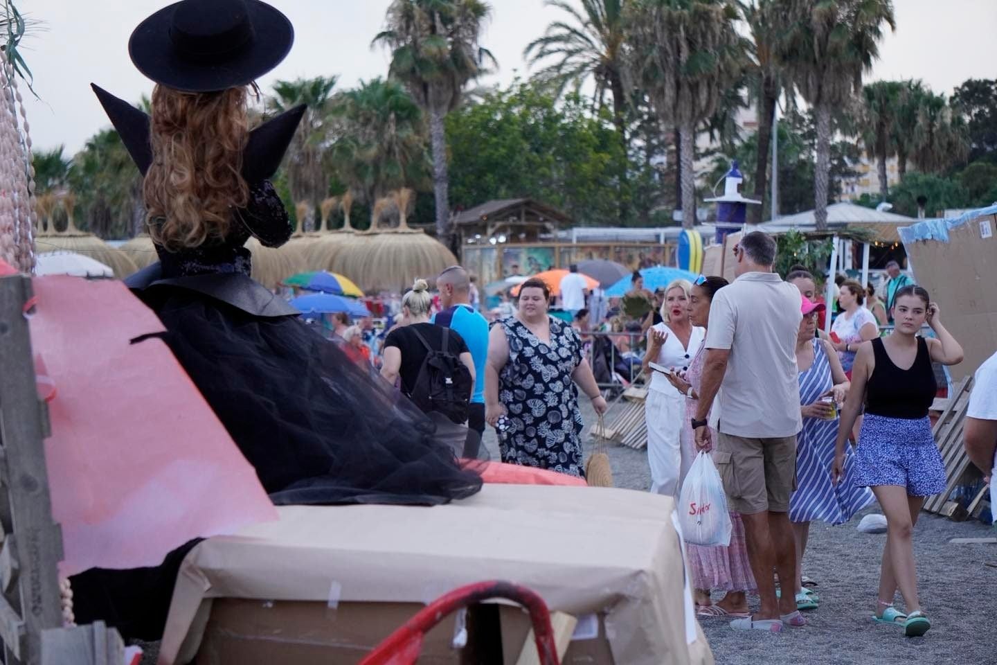 San Juan, a night on the beach - in pictures