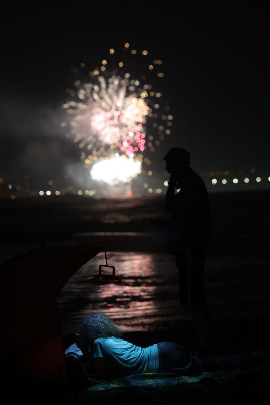 San Juan, a night on the beach - in pictures