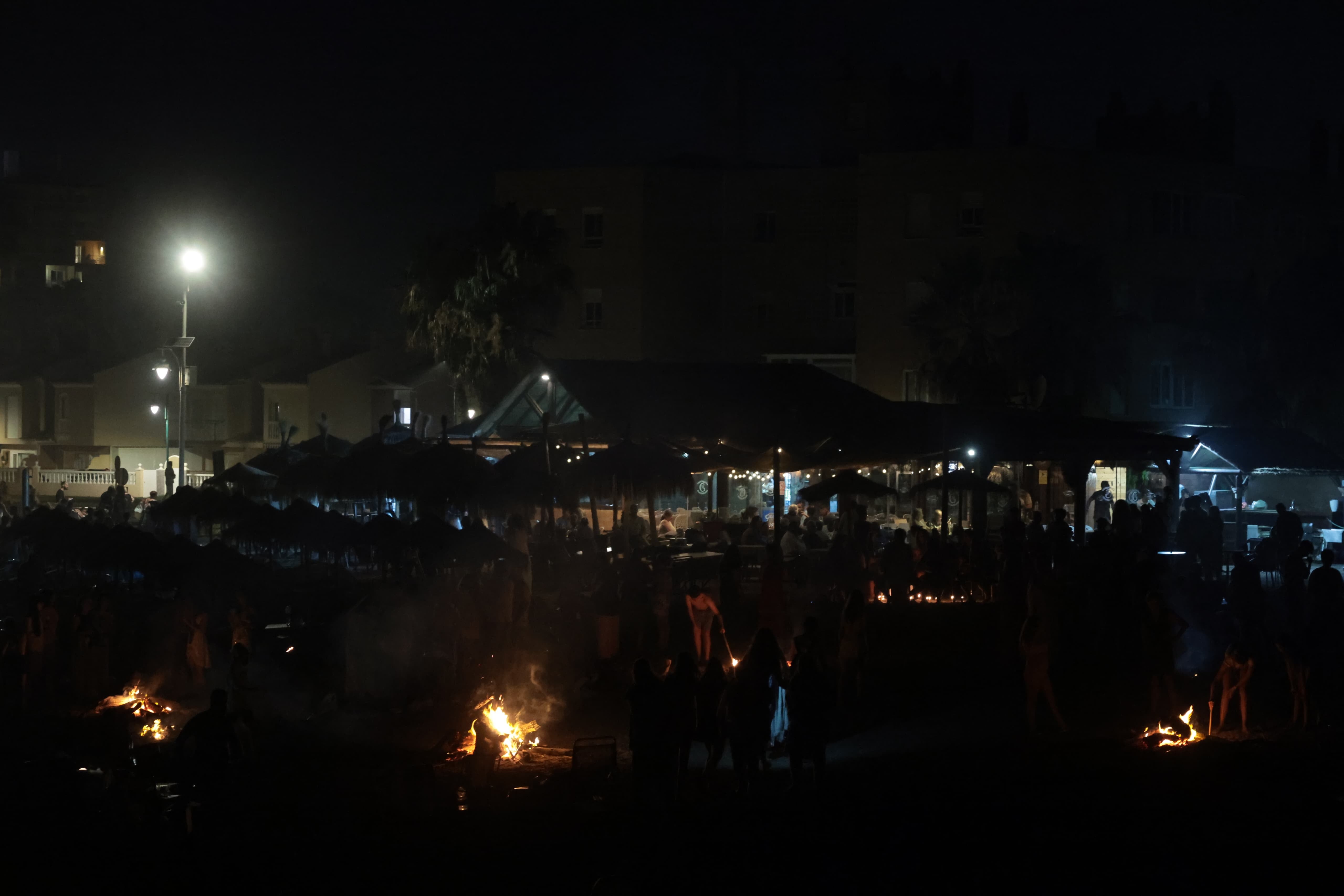 San Juan, a night on the beach - in pictures
