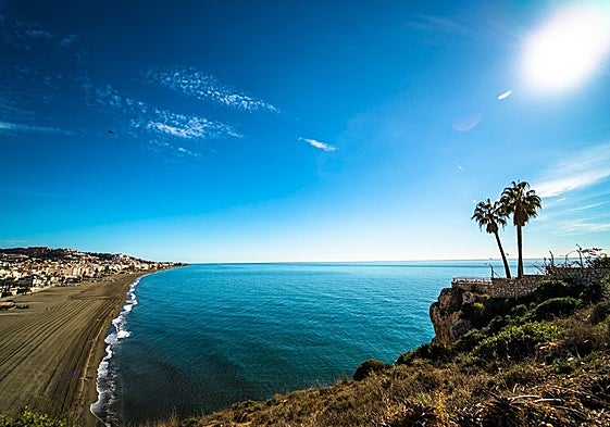 Rincón de la Victoria's coastline