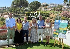 Presentation of the golf tournament.