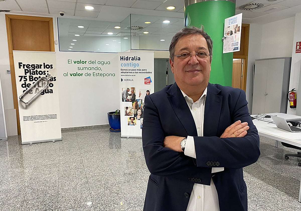 Fulgencio Díaz Madrid, Hidralia's managing director in the Estepona office.