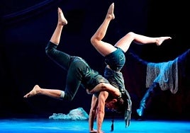 Circus company Zen del Sur during a previous performance.