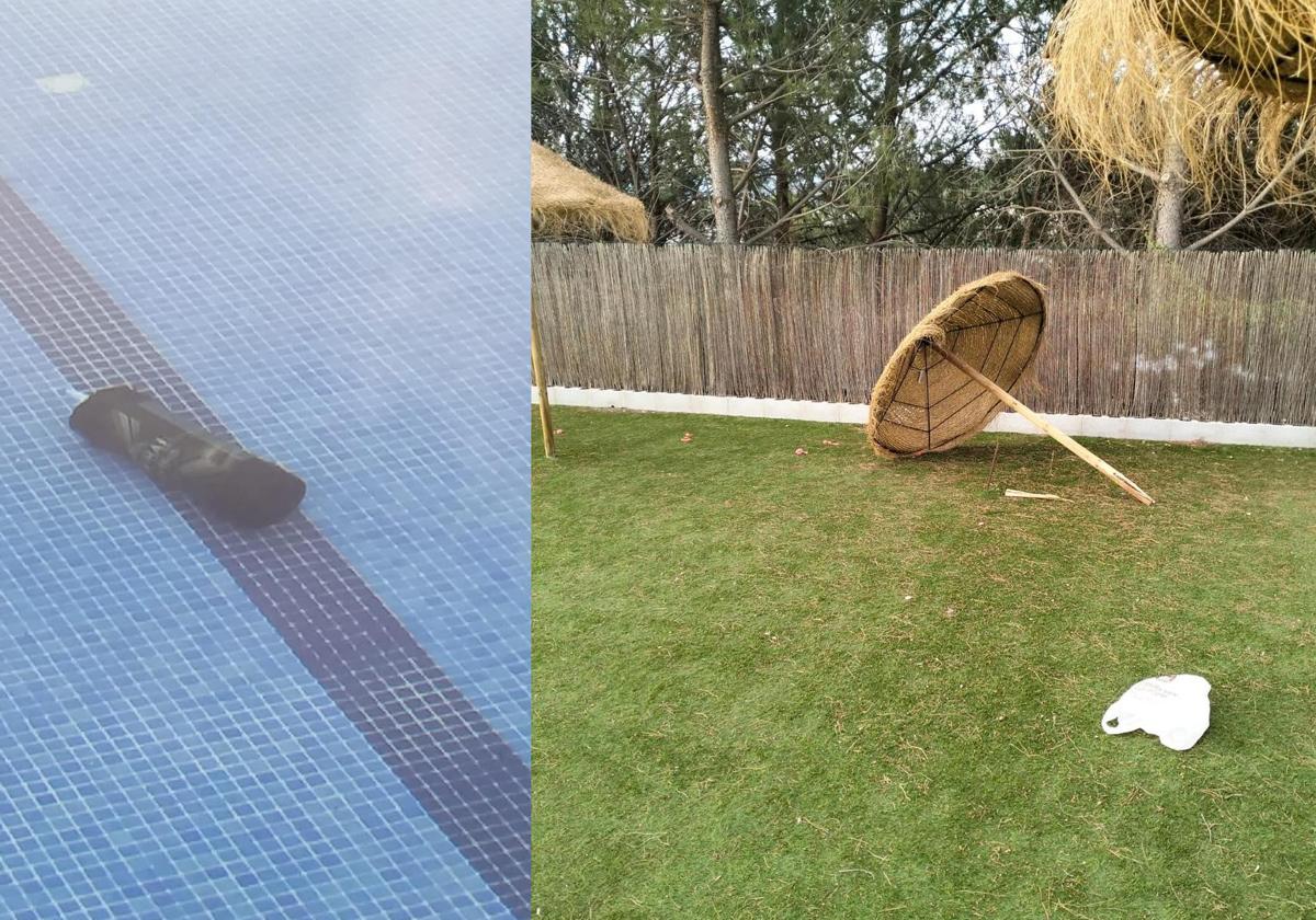 Night-time use and damage to the swimming pool in Guaro force the town hall to take vigilance measures