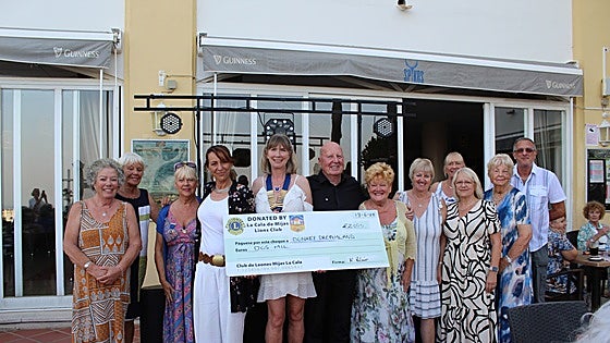 Lions continue to rally support for abandoned and mistreated donkeys in Mijas