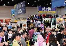 'Artists' Alley' is one of the busiest areas at San Diego Comic-Con, now to be replicated in Malaga.