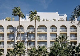 The facade of the ME Marbella establishment.