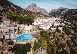 Grazalema's municipal pool.
