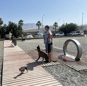 Motril dog beach.